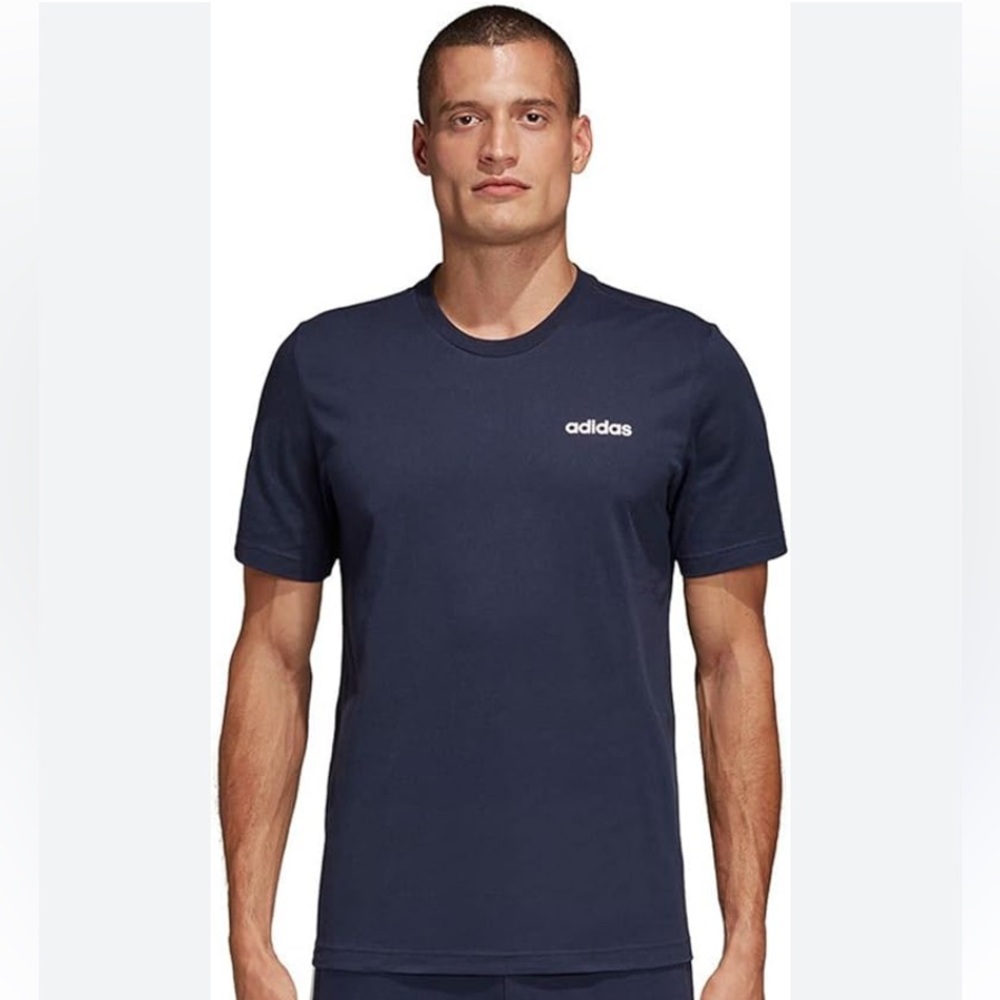 BLUE MEN’S ADIDAS TOP